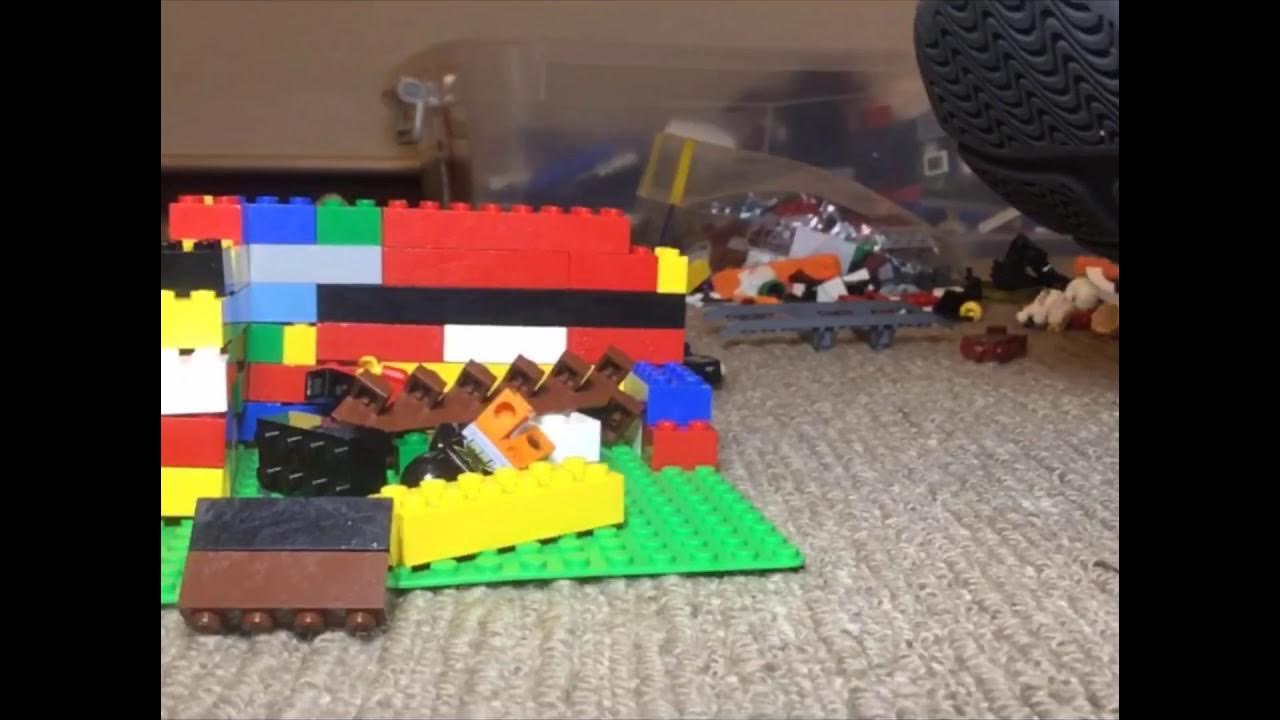 two-story-lego-house-vs-my-shoe-youtube