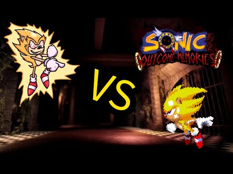 Fleetway Super Sonic VS Super Sonic in Outcome Memories!