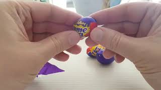 Cadbury Mini Creme Egg Chocolate Product Opening Video 2019