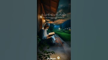 ان الذين هم من خشية ربهم مشفقون بصوت القارئ أنس المالك