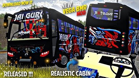 New Vega+Bmr Bus Mod Released For Bussid ll Download Mod ll Beast Gaming 2.0 ll #bussidmods