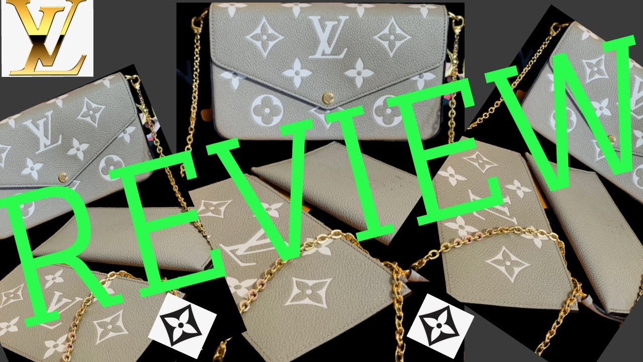 Louis Vuitton Wallet on Chain Ivy Bicolore Tourterelle Creme Monogram Empreinte