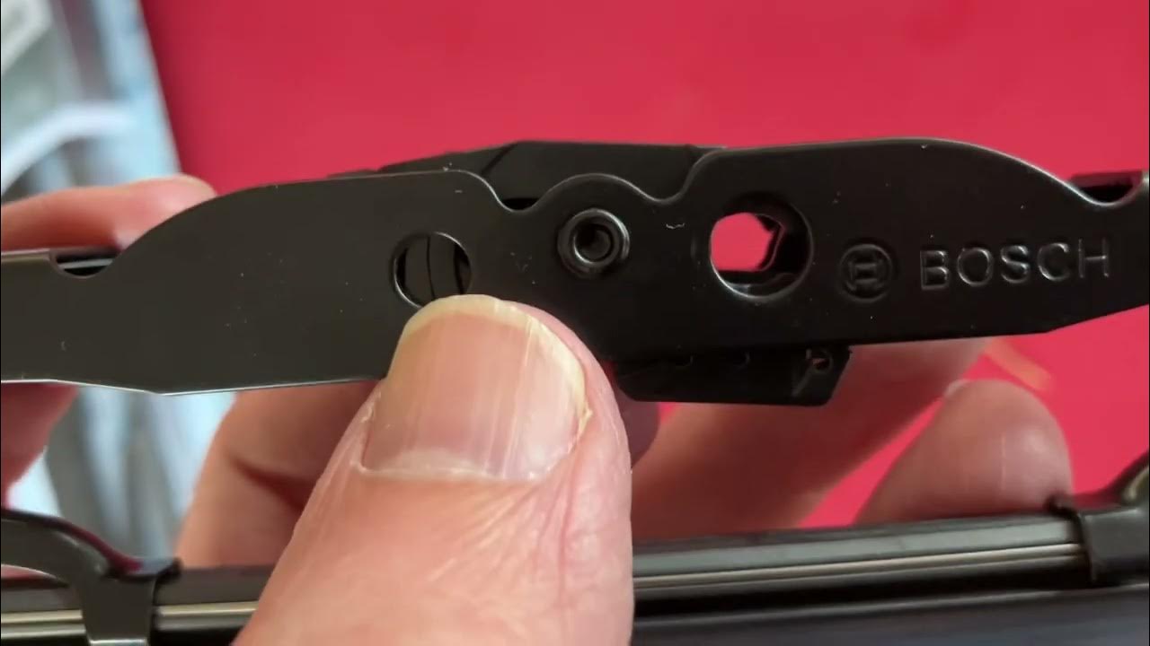 1991 Camaro RS windshield wiper install replacement Bosch Spectrum