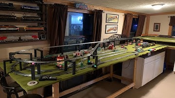 Lionel Layout Expansion #2! Menards Track Install!