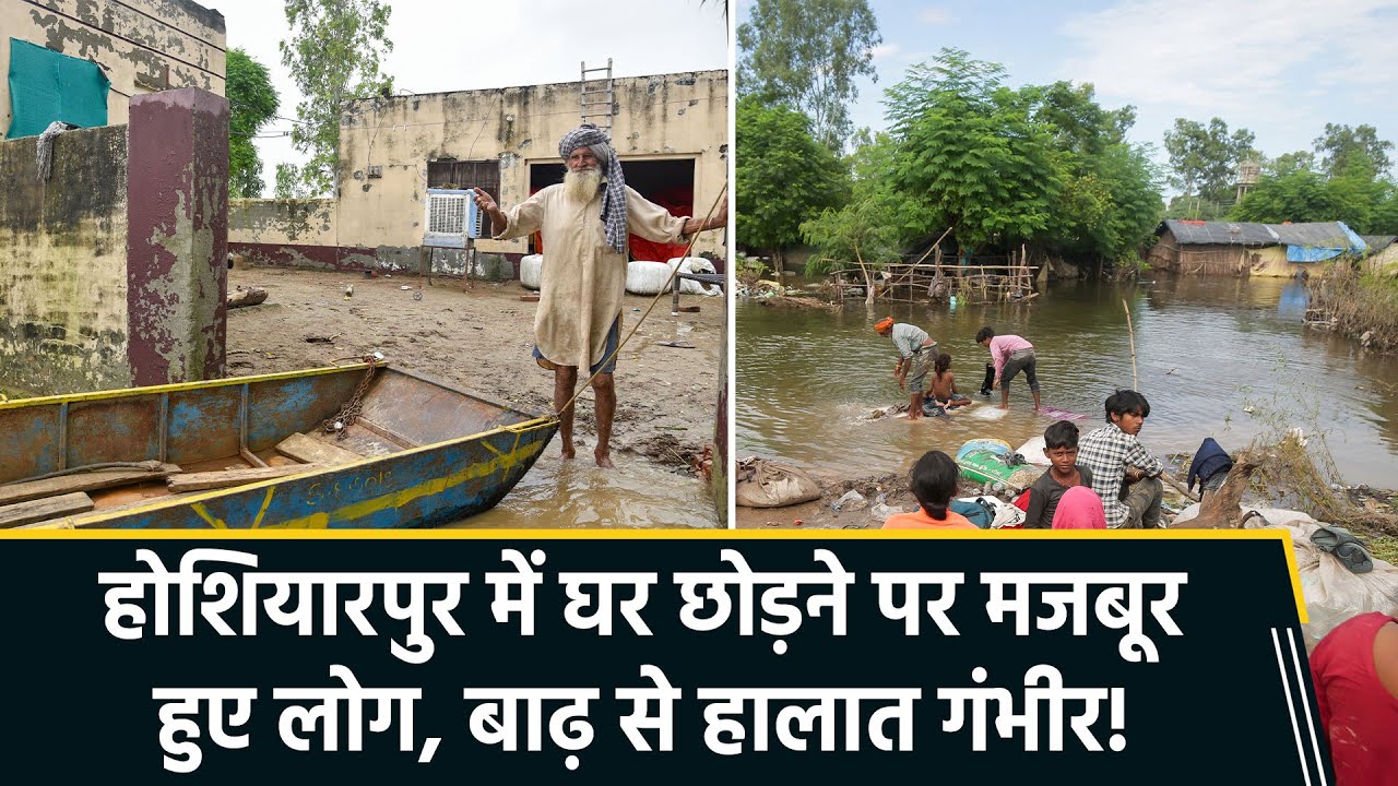 Punjab Flood Crisis | Hoshiarpur Villages Submerged | Families Struggle Without Relief
