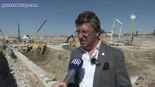 Vanda 800 Yataklı Şehir Hastanesinin Inşaatı Hızla Sürüyor