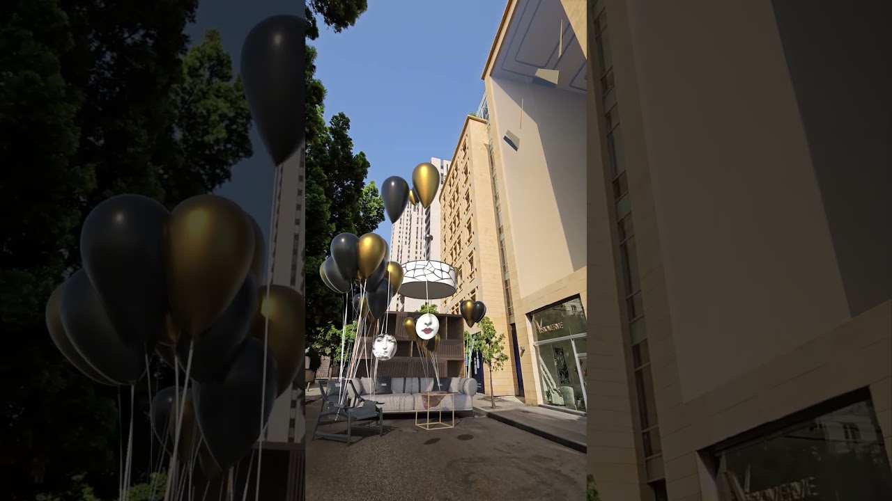 CGI Video Masterpiece in Beirut: High-End Furniture Takes Flight with Visio Verve