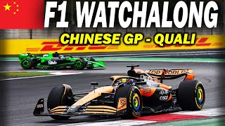 F1 Watchalong  CHINESE GP  QUALI  with Commentary & Timings