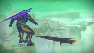 Destiny 2 - Gaining height by chaining back to back glitched rapid skimmer dismounts