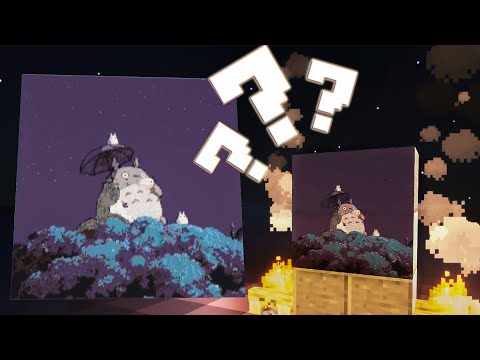 Как нарисовать картину  в Minecraft | Как добавить любую картину в МАЙНКРАФТ ?