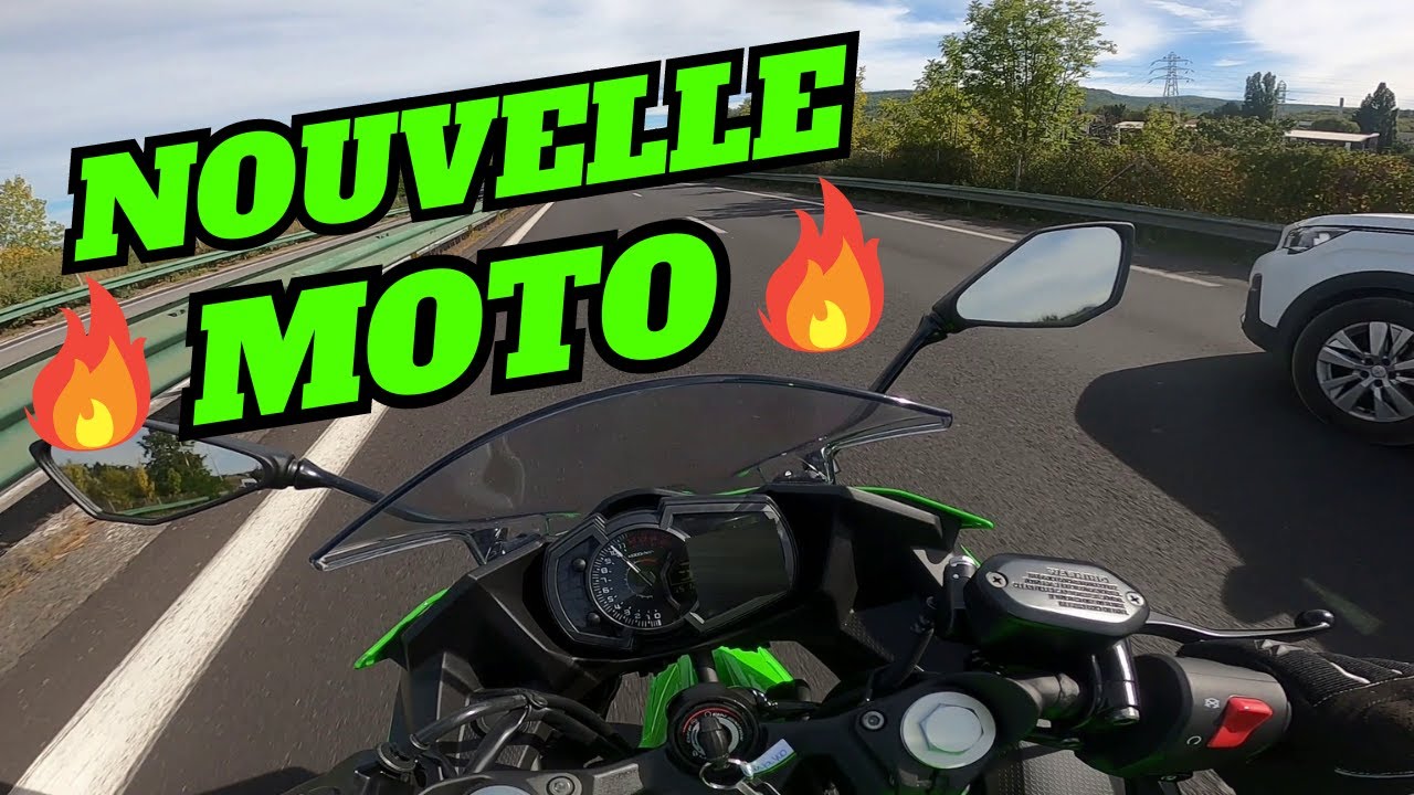 MA NOUVELLE MOTO  NINJA 400 DE 2023  NEW BIKE