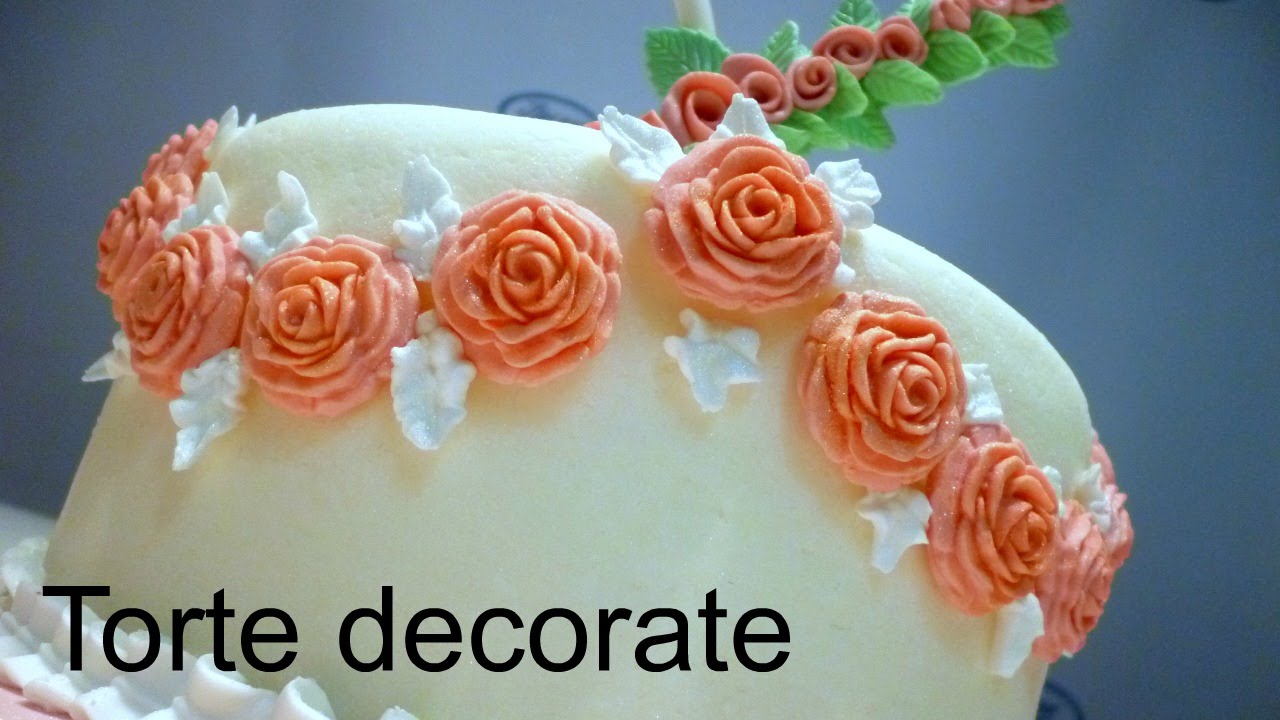 Decorare le torte tutorial by ItalianCakes - YouTube
