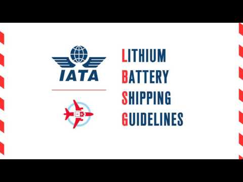 IATA Lithium Battery Degree Essaypping Guidelines (LBSG)