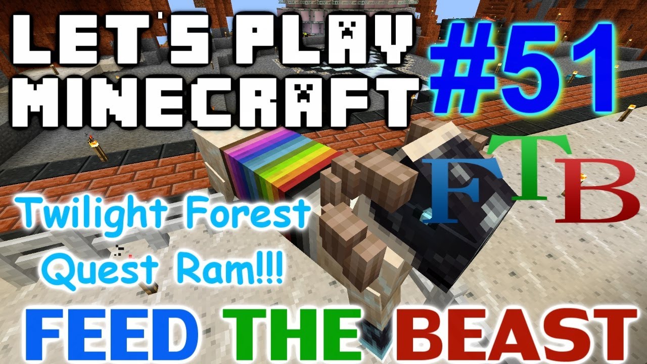Давайте поиграем в Minecraft Hermitcraft FTB Эпизод 51 — Quest Ram
