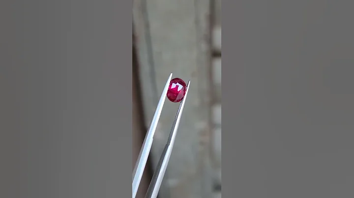 Natural Ruby - {Origin Mozambique} - Weight 2.02 Carat, GRS Laboratory Certified #ruby #rubystones