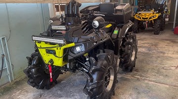 POLARIS SPORTSMAN HIGHLIFTER 1000 MODS AND UPGRADES!