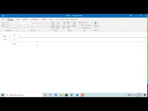 Keyboard Shortcut Key to send an email in Outlook - Office 365