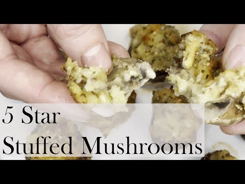 The Best Stuffed Mushrooms in 2 Minutes | Baked Mushroom Recipe | The Mystery Kitchen