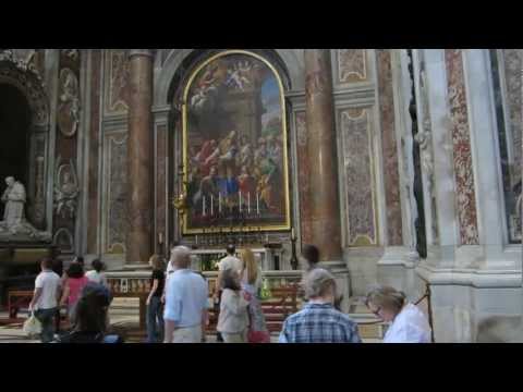 Video: Italijanske Znamenitosti: Bazilika Svetega Petra V Rimu