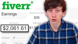 I signed back up for Fiverr but didn't tell anyone