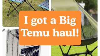 I got a huge TEMU Haul! Adding to my Emergency bag!