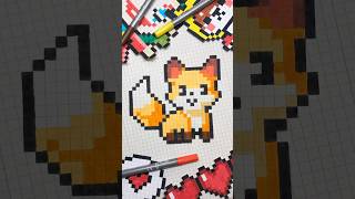 Cute Fox Pixel Art Pixel Art Ideas