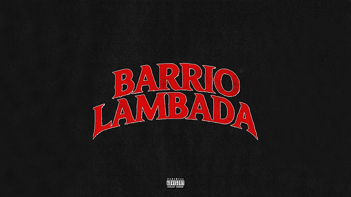 Fred De Palma - BARRIO LAMBADA (Official Lyric Video)