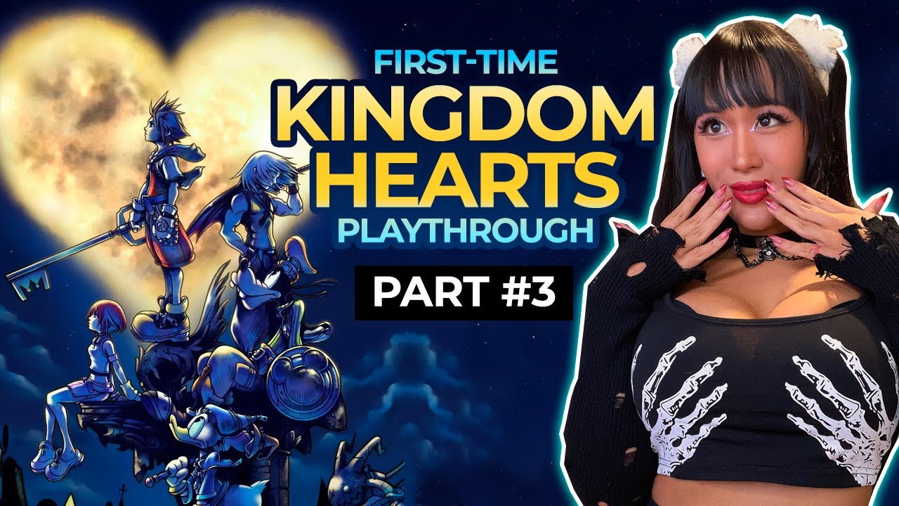 Cosplayer Plays KINGDOM HEARTS for the FIRST Time! 3/4
