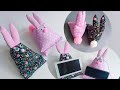 DIY Handphone Stand Holder | Phone Pillow Rabbit Version | Mobile Stand for Online Study