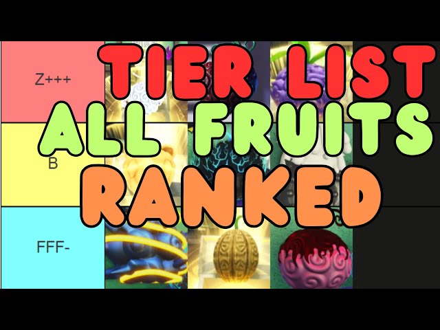 Fruit Battlegrounds: Best Fruit Tier List - Item Level Gaming