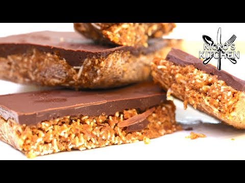 No Bake Keto Chocolate & Almond Bars | The BEST Keto Snack