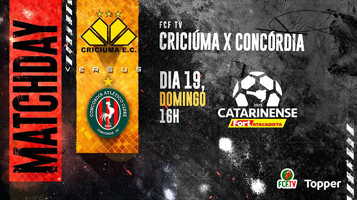 AO VIVO | CRICIÚMA X CONCÓRDIA | CATARINENSE FORT ATACADISTA 2025