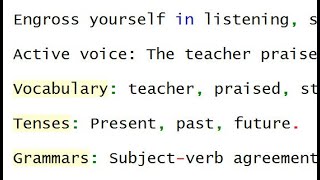 Active Voice The Teacher Praised The Students For Their Hard Work.