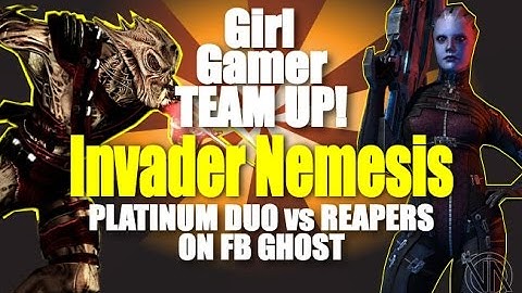 Teamup! Invader Nemesis Platinum Duo: Asari Huntress | Vorcha Soldier: Mass Effect 3 Multiplayer