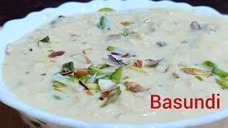 basundi recipe || easy sweet dish from milk #radharanispecial screenshot 1
