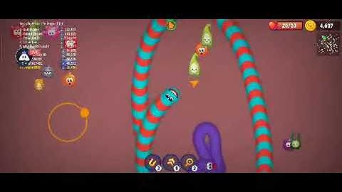 Wormszone.io live stream biggest worms hunting part (31) || Android / ios gameplay Walkthrough
