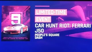 Asphalt 9 - car hunt riot : ferrari j50 ...