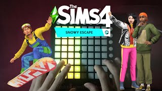 The Sims 4 Snowy Escape Soundtrack // Launchpad Mini Cover [Unipad] screenshot 3