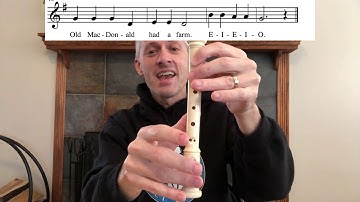 Old MacDonald Recorder Tutorial