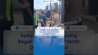 Sempat Viral, Tampang Begal Garang Kini Pasrah Ditangkap Polisi
