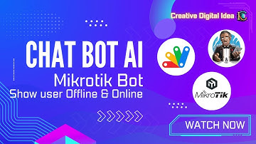 Mikrotik ChatBot - Cara menampilkan user online dan offline dengan Telegram Bot