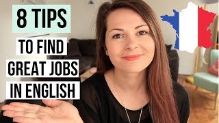 How to Find ENGLISH SPEAKING Jobs in France | Jobs in France for English speakers | Work in France screenshot 5