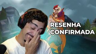 resenha e league of legends garantidos