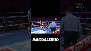 Isaac Dogboe Breaks Magdaleno with Relentless Pressure 💥 #ringkings #boxinglegends #knockout #mma