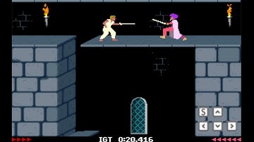 [TAS] Prince of Persia (DOS) - Level 13 in 0:23.000 (276 Frames)