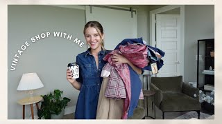 SIP + THRIFT: come vintage shop with me for fall!