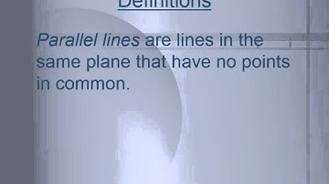 Algebra 1 6.5 Parallel and Perpendicular Lines