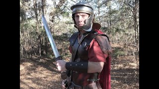 Making a Real Leather Armor Imperial Roman Officer Suit
