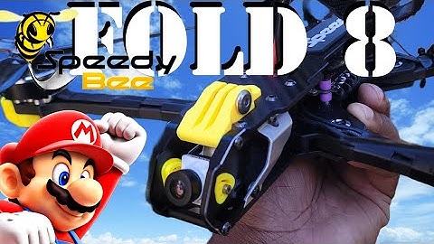 SpeedyBee Mario Fold 8 - My New FPV Long Range Build Overview