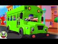 The Wheels On The Bus Cartoon Nursery Rhymes and Children's Music